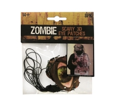 Scary 3D Eye Patches 8 Pack ( Assorted Designs )