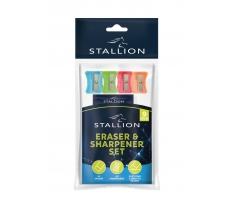 Eraser & Sharpener Set 9 Pack