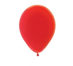 Crystal Solid 12" Red 315 Latex Balloons 30cm - 50 Pack