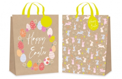 Easter Gift Bag Medium Floral Effect Designs