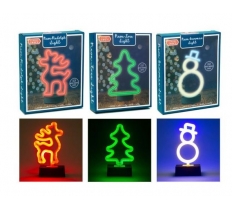 Christmas Led Neon 20cm Light ( Assorted Design )