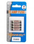 13A Main Fuses 4 Pack