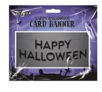Happy Halloween Card Banner 1M