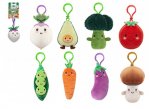 Softlings Salad & Veg Foodies Clip On 12cm 8 Assorted