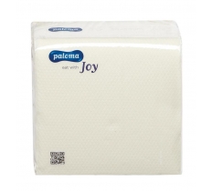 Ivory 30cm x 30cm 1Ply Paper Napkins 100 Pack