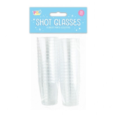 Plastic Shot Glasses 50 Pack