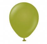 Kalisan 5" Retro Olive Latex Balloons 100 Pack