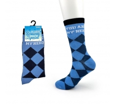 You Are My Hero Mens Socks