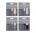 Type-C to USB Braided Cable 1M