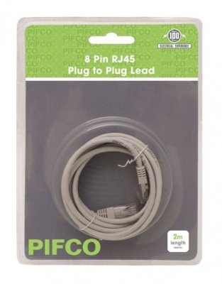 Rj45 Plug To Plug Lead 2 Metre