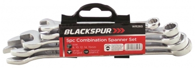 Blackspur 5Pc Comb Spanner Set