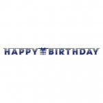 Happy Birthday Male Paper Banner