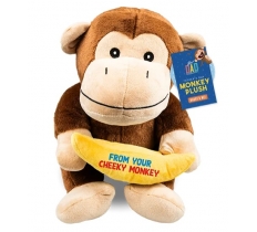 Daddy & Mini Me Plush Monkey 25.5cm