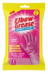 EG 1pk Pink Super Strong Rubber Gloves L