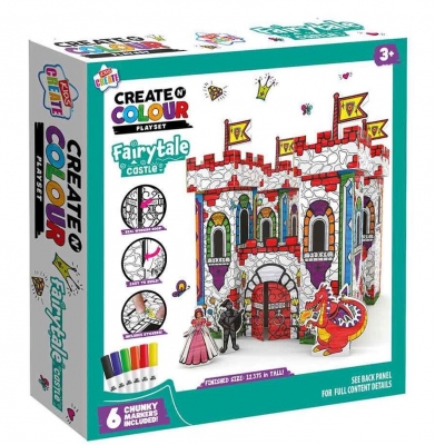 Create And Colour Castle