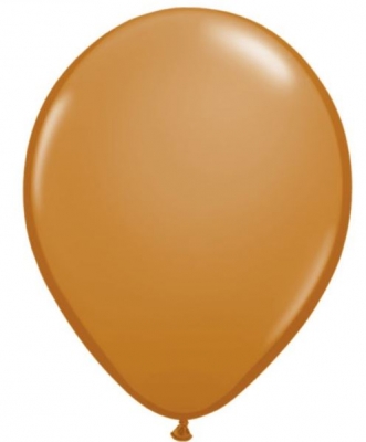 5" Mocha Brown Fashion Latex Balloon 100 Pack