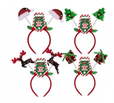 Reversible Sequin Christmas Head Boppers