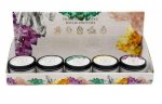 Wellbeing & Health Tin Candle With Crystals