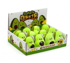 Squeezies Avocado Plush Squeezy Toy