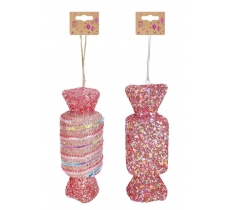 Hanging Sweets Pink 16Cm