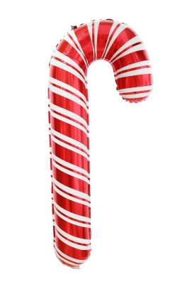 Christmas Foil Balloon Candy Cane