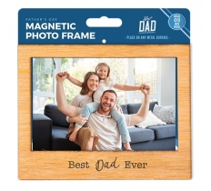 Father's Day Magnetic Photo Frame 16cm x 12.5cm