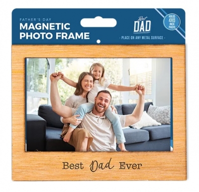 Father's Day Magnetic Photo Frame 16cm x 12.5cm