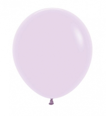 Sempertex 18" Pastel Matte Lilac Latex Balloons 25 Pack