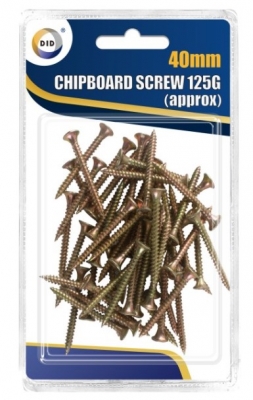 16mm Chipboard Screws 125G