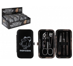 Man Cave Manicure Set With Travel Case