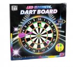 LED Dart Board With Magnetic Darts