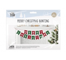 Merry Christmas Felt Bunting 1.5M