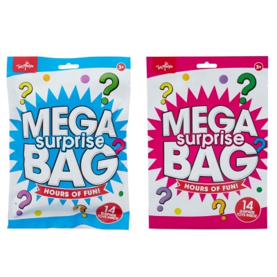 Mega Surprise Fun Bag 14 Piece ( Assorted Colours )