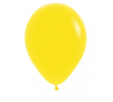 Sempertex 12" Fashion Yellow Latex Balloons 50 Pack