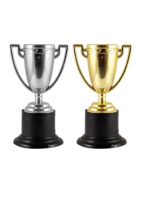 Mini 10cm Trophy Gold Or Silver