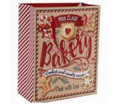 Gingerbread Bakery Gift Bag Large