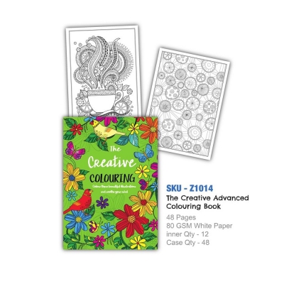 A4 Adult Colouring Book (VAT ZERO)