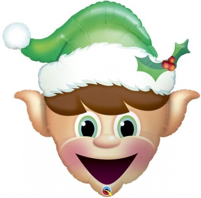 Elf 35" Christmas Shape Balloon