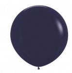 Sempertex 24" Navy Blue Latex Balloons 3 Pack