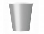 8 Silver 9oz Cups