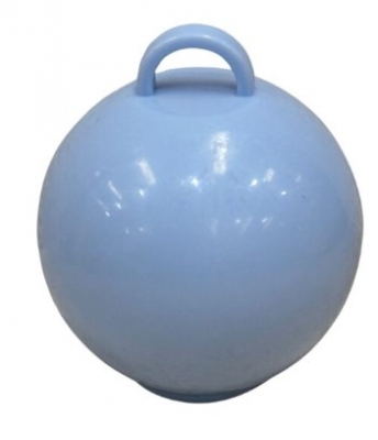 Kalisan Round Balloon Weight Baby Blue 75g 25pc