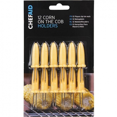 Chef Aid Corn Cob Forks 12 Pack