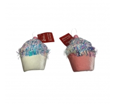 Hanging Cupcake Glitter 8.5x11cm