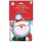 Christmas Drawstring Printed Sack