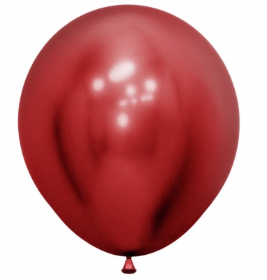 Reflex Crystal Red 915 Latex Balloons 18"/45cm- 15 Pack