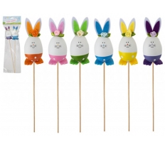 Easter Rabbit Picks Pack Of 2