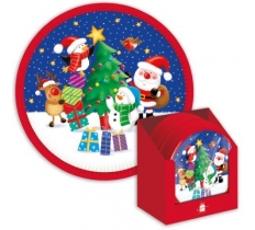 Christmas Xmas Party Kids Plate Pack of 6