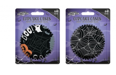 Halloween Printed Cupcake Cases 60 Pack