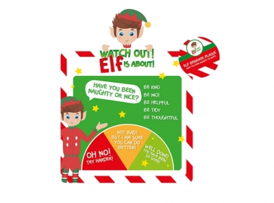 Elf Behaviour Barometer Plaque