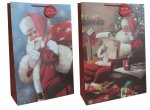 Gift Bag Christmas Trad Santas Super Jum ( 46.5 X 70 X 16cm )